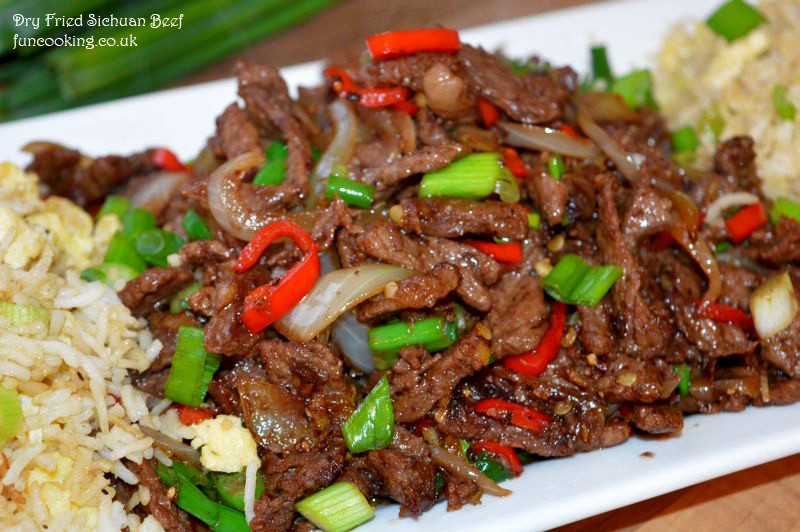 Dry Fried Sichuan Beef - Fun Cooking